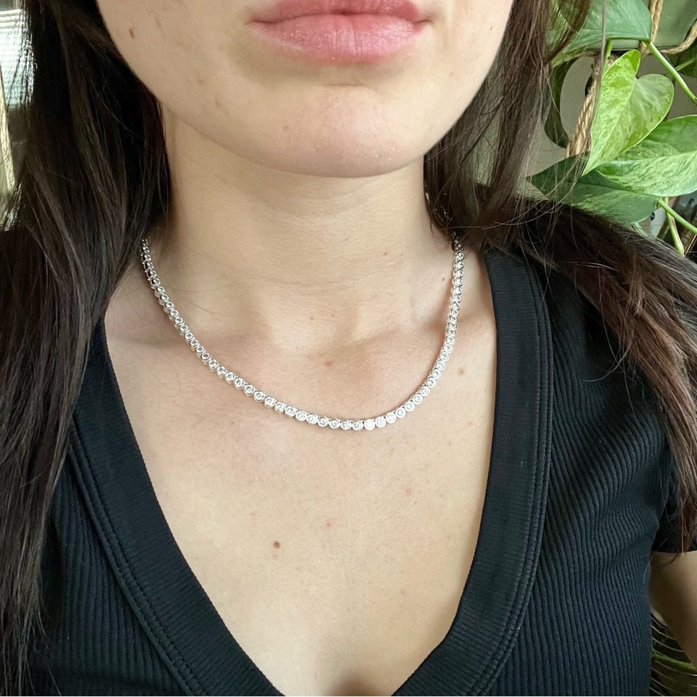 Crystal Tennis Necklace